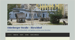 Desktop Screenshot of oderberger.org