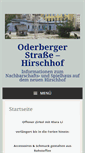 Mobile Screenshot of oderberger.org